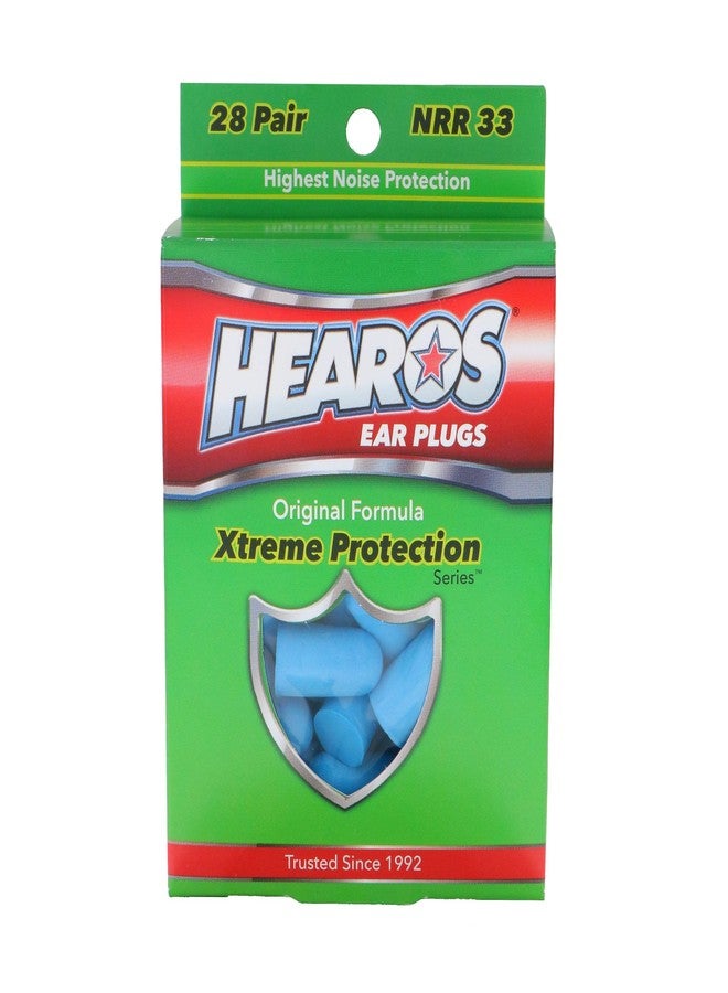 HEAROS Xtreme Protection Series Ear Plugs, Blue, 28 Pair - Image 1